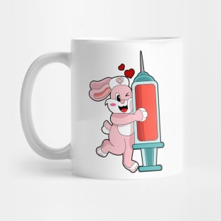 Rabbit Nurse Syringe Mug